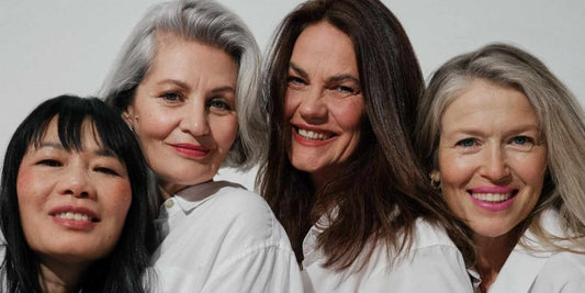 Menopause Models Smiling