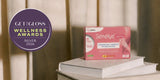 Serelys MENO recieves a Get the Gloss Wellness Award for best menopause/ perimenopause solution