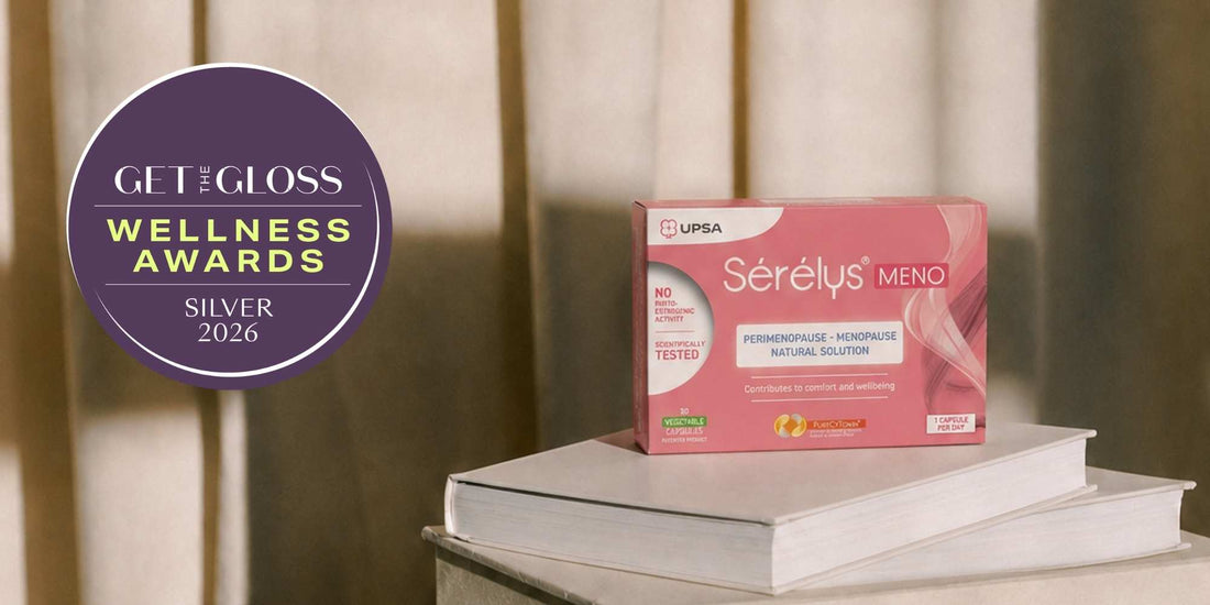 Serelys MENO recieves a Get the Gloss Wellness Award for best menopause/ perimenopause solution