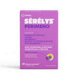 A front on image of a Serelys Perimeno 30 capsules box against a clean white background